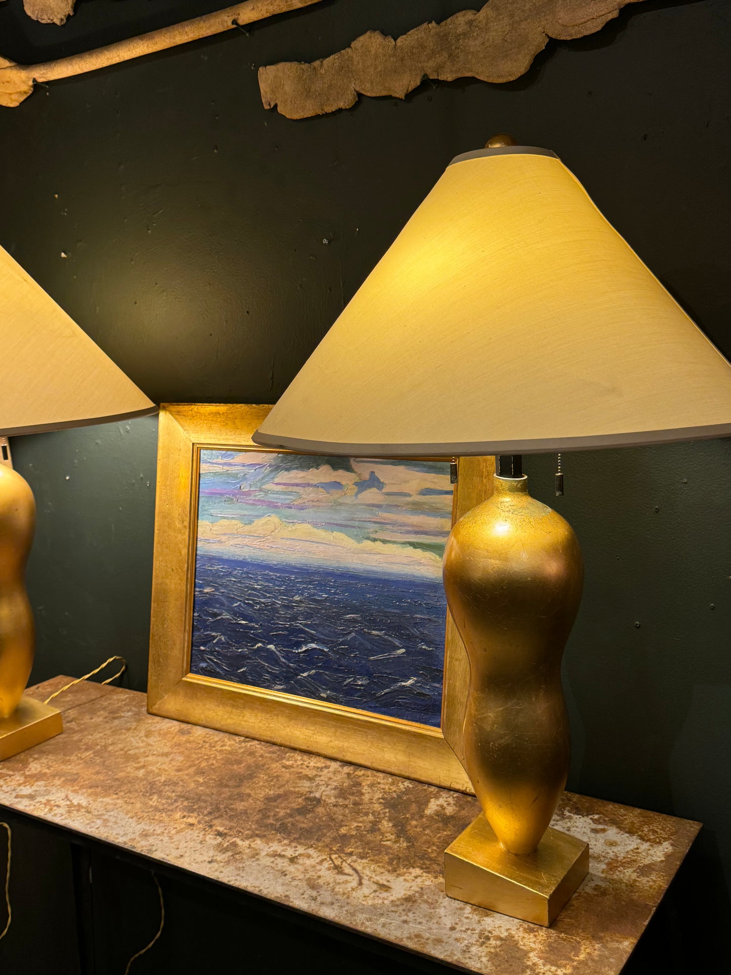 Rafaela lamps by John Hutton for Donghia
