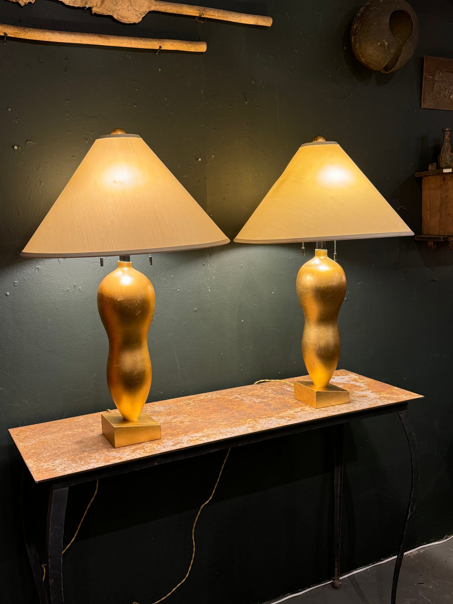 Rafaela lamps by John Hutton for Donghia