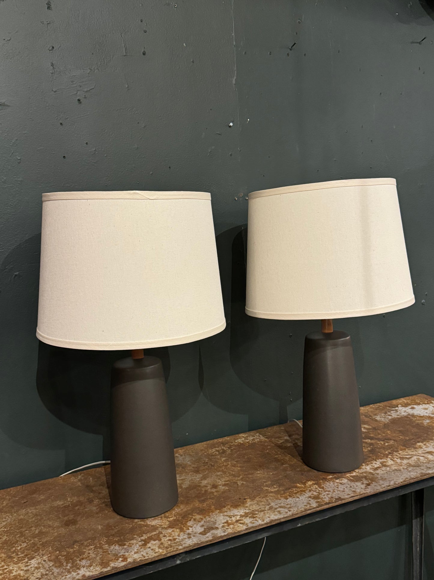 Jane and Gordon Martz lamps