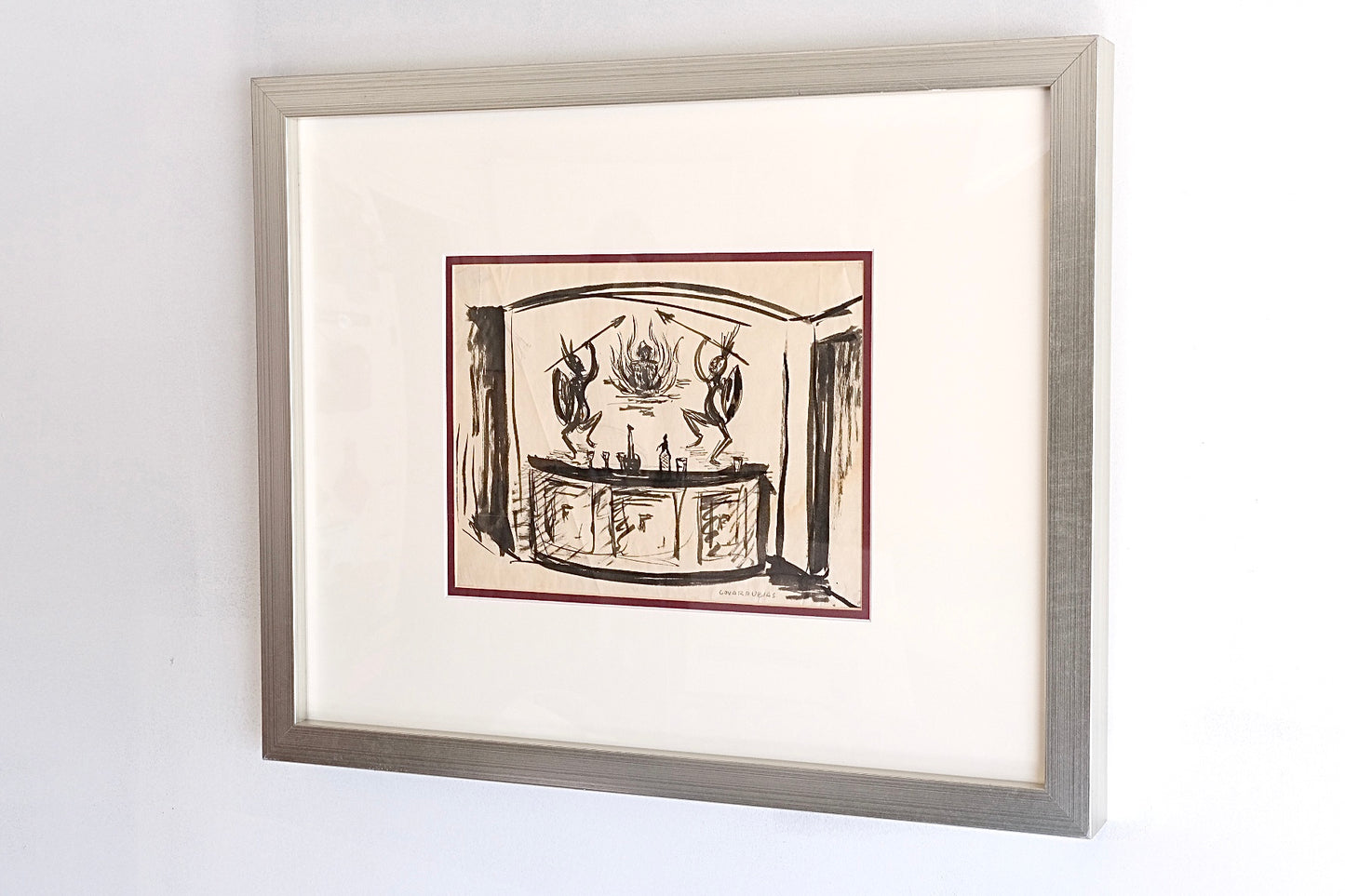 Miguel Covarrubias original sketch