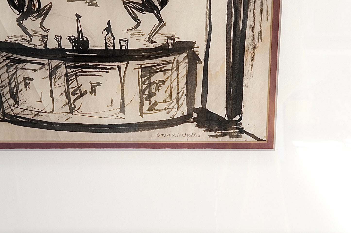 Miguel Covarrubias original sketch