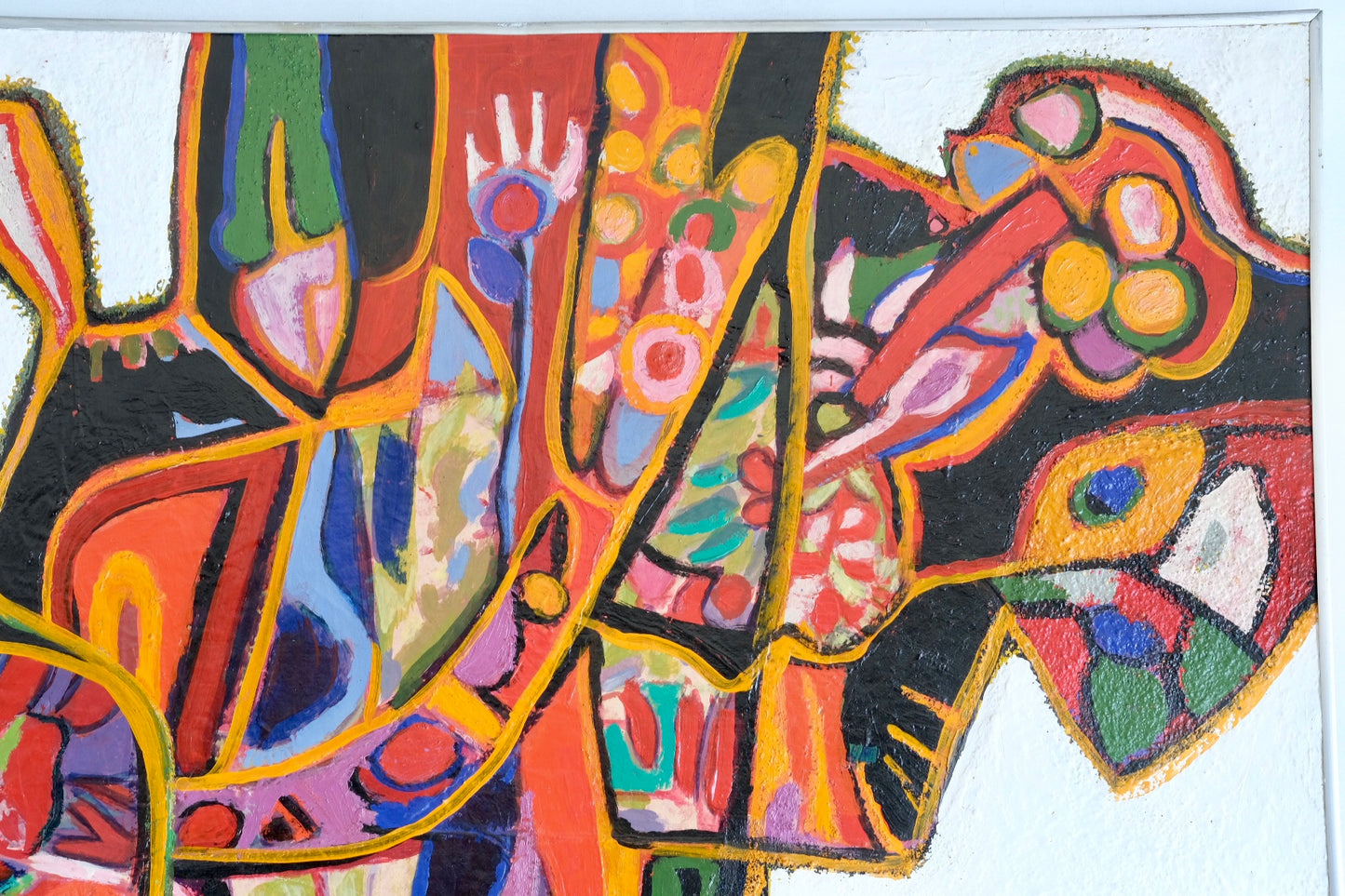1960's Abstract by Texas artist Leo Bernice Fix