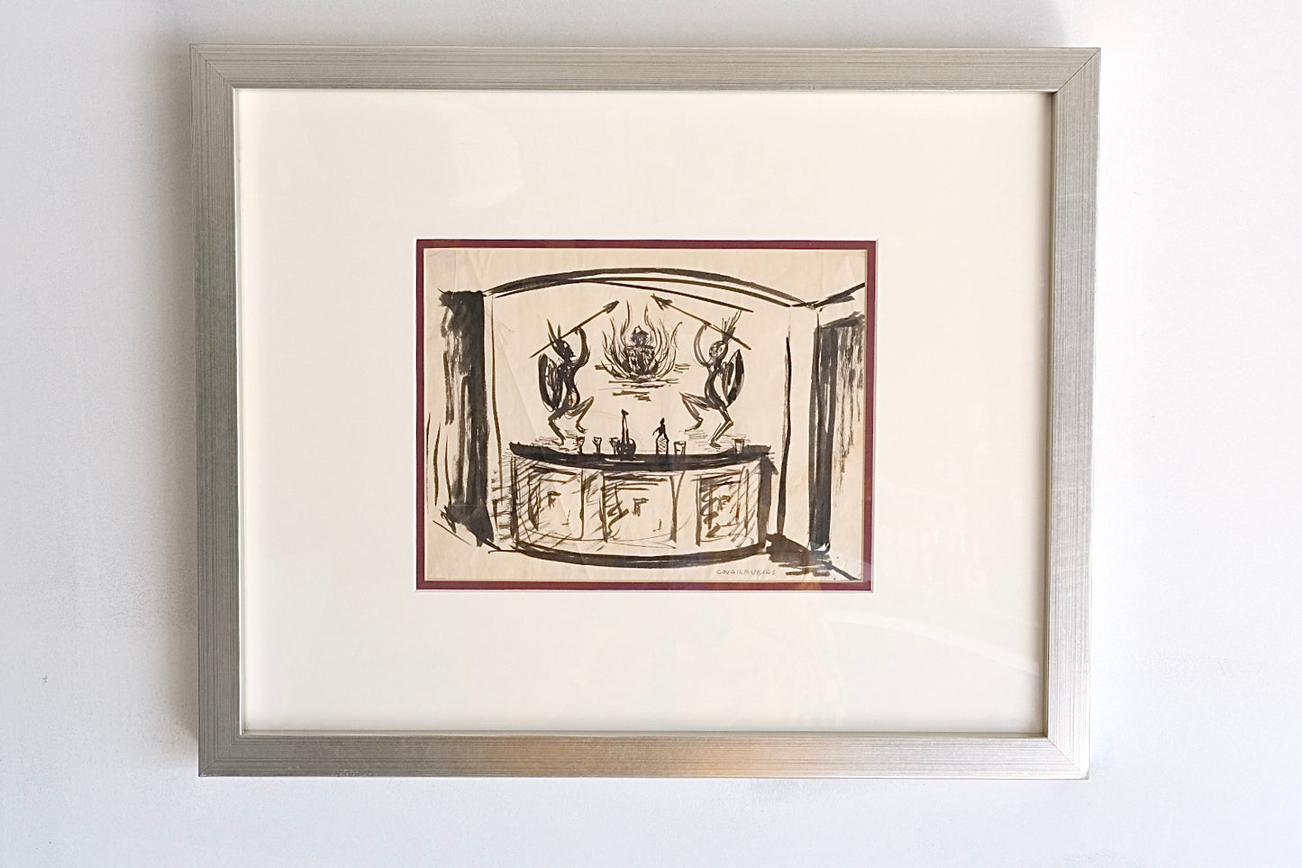 Miguel Covarrubias original sketch