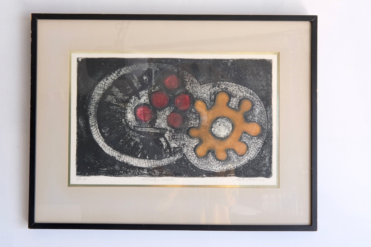 Marta Palau Naturaleza Muerta lithograph
