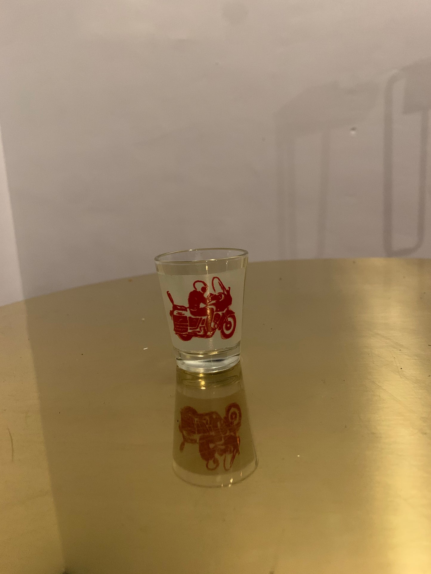 Motorcycle Shot Glass