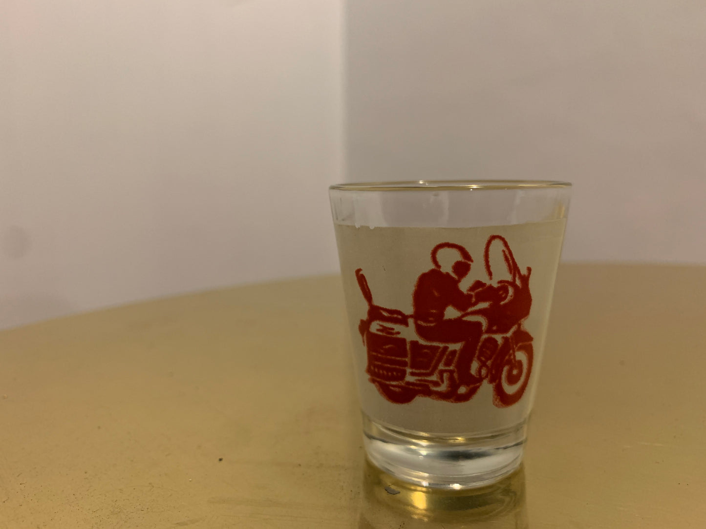 Motorcycle Shot Glass