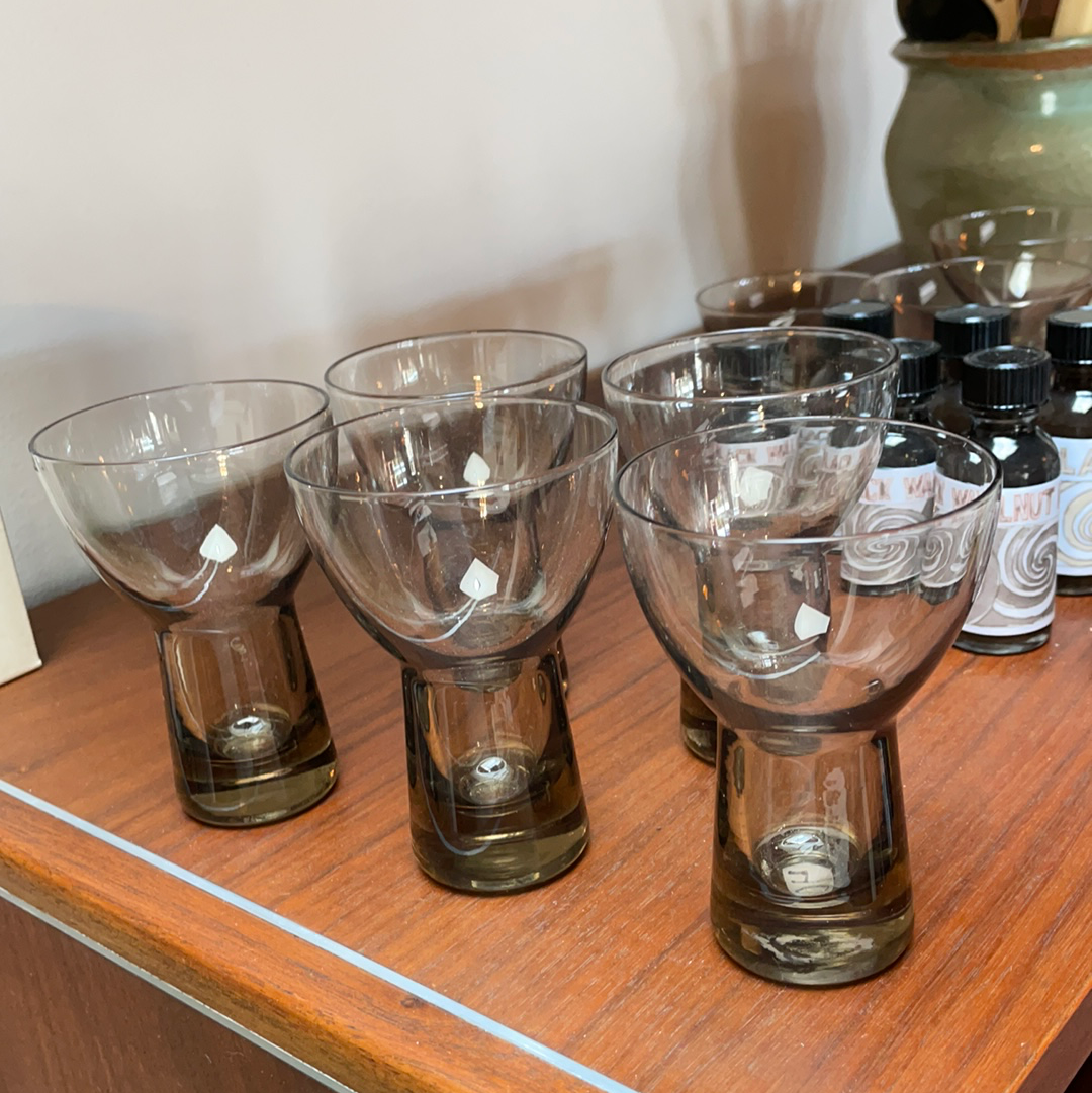 Smoke cocktail glassware