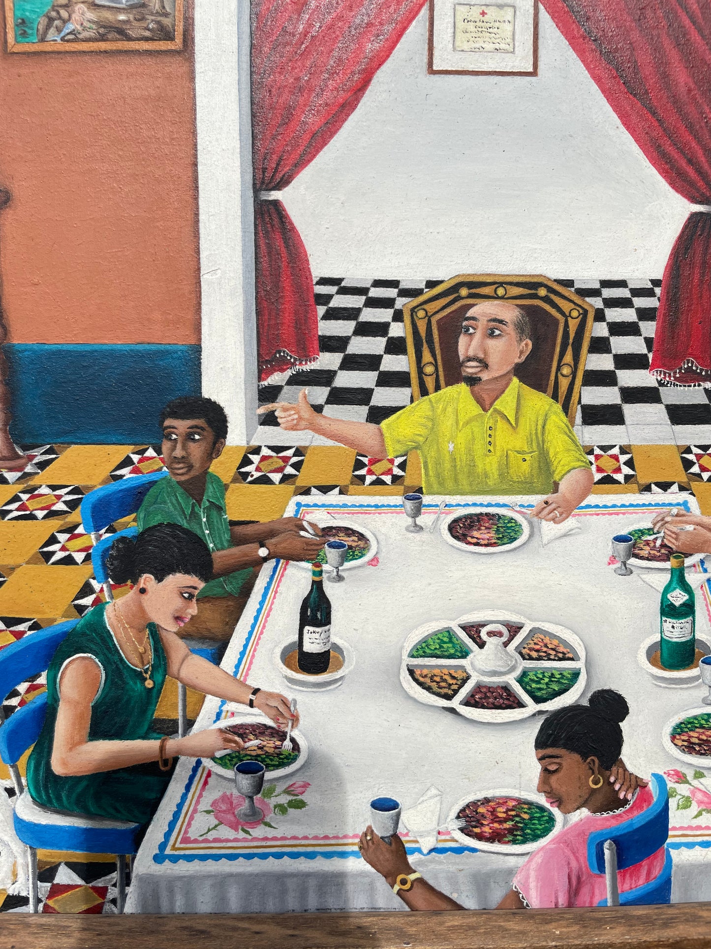 Arnold Etienne Dining Scene