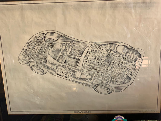 Ferrari P4/330 Print
